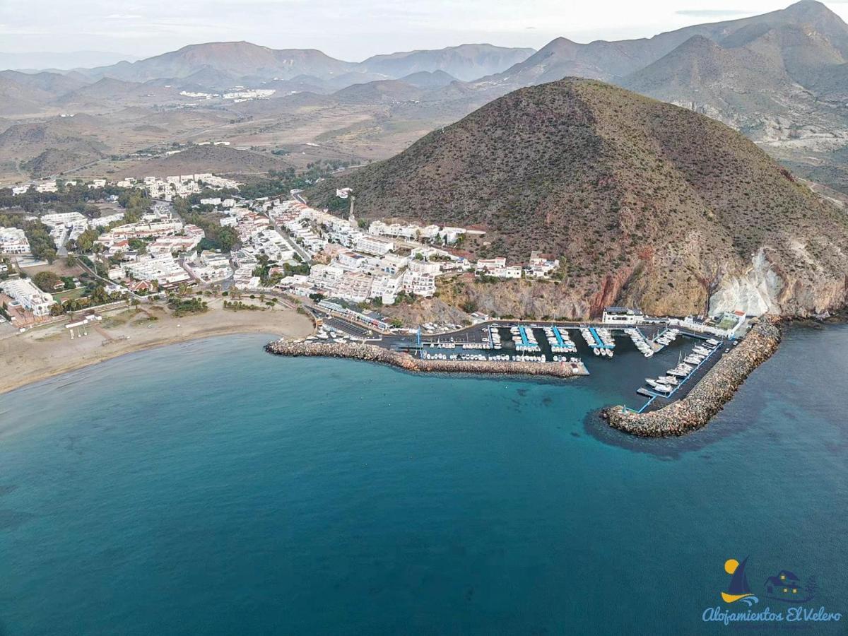 El Velero A 300M De La Playa Piscina Temporada Parking Y Wifi Villa San José Exteriör bild