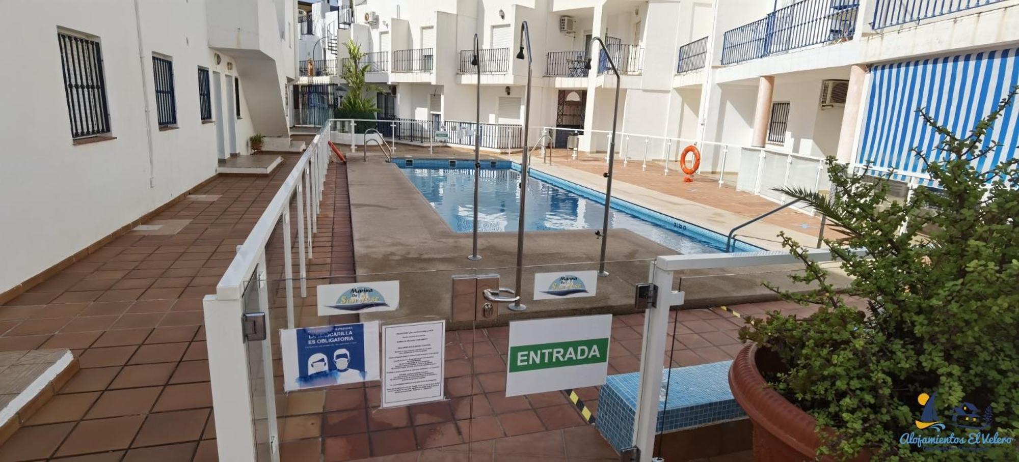 El Velero A 300M De La Playa Piscina Temporada Parking Y Wifi Villa San José Exteriör bild