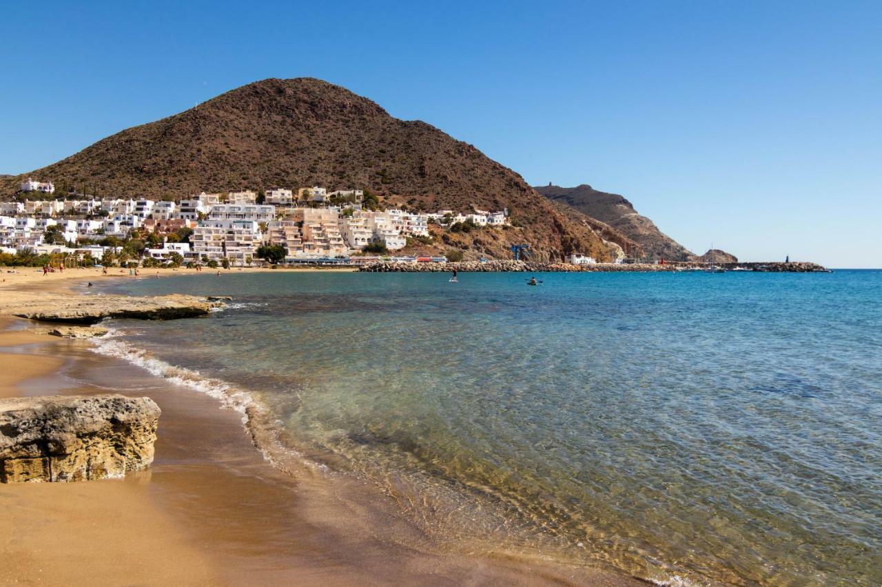 El Velero A 300M De La Playa Piscina Temporada Parking Y Wifi Villa San José Exteriör bild